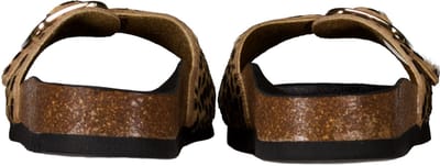 Scholl Sandalen Kathleen Printed Leer Vrouwen - Luiipaard