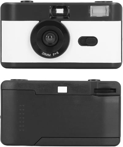 Film Camera - Analoge Camera - Foto's Maken - Focusvrij Ontwerp - 35mm Film - Zwart