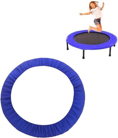 Trampoline Rand - Veer Bescherming - Veilig Buiten Spelen - UV-bestendig Scheurvast - 91 cm Diameter - Zwart