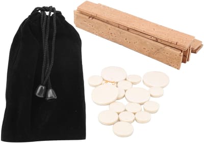 Dailygoods- Klarinet Accessoires Kit - Professionele Pads Vervanging - 3 Pads 17,3 mm - 1 Pad 15 mm - 2 Pads 12 mm - 11 Pads 10 mm - Hoge Kwaliteit