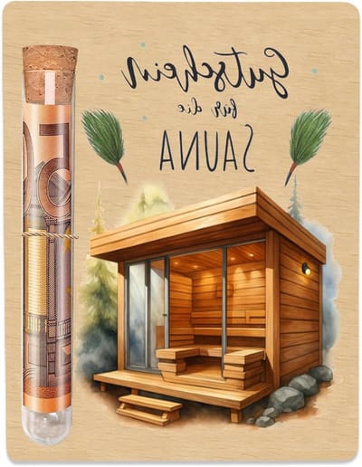 Sauna Accessoires - Wellness Cadeaubon - Ontspanning Thuis - Stijlvolle Verpakking - 10 x 10 x 1 cm - Niet gespecificeerd