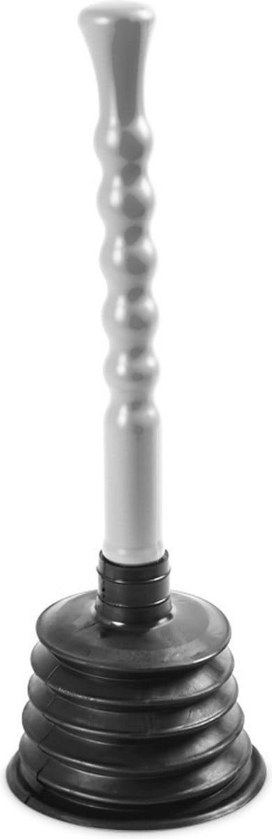 Hega Hogar Toilet/Gootsteenontstopper - Kunststof - Zwart/Grijs