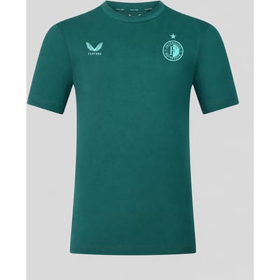 Feyenoord Travel 2026-2027 T-shirt - Heren - Groen
