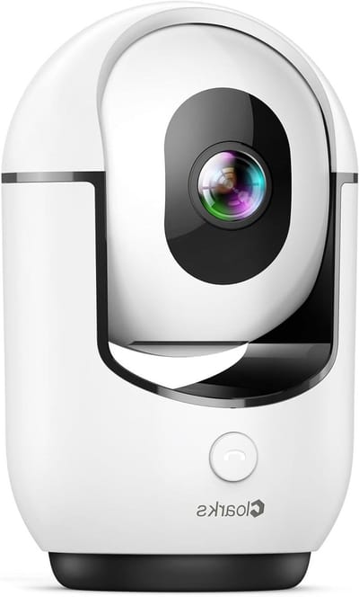 Beveiligingscamera Binnen - Thuiscamera Babycamera - Huisdieren Monitoren - 360 Graden Draaibaar - 2K Resolutie - Wit