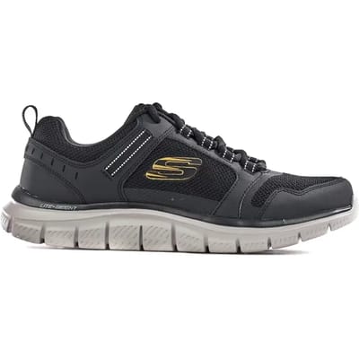 Skechers Skechers Track Knockhill sneakers zwart