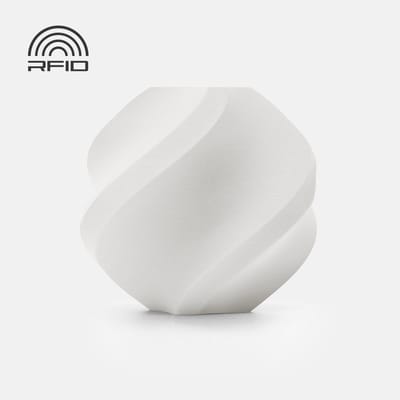 Bambu Lab PLA Matte Filament – 1.75mm – 1kg – Ivory White – Inclusief Herbruikbare Spoel – High Speed 3D-Printen – RFID Ondersteuning