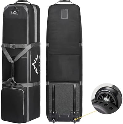 Golf Reistas met Wielen - 900D Heavy Duty Oxford Stof, Ideaal voor Reizen