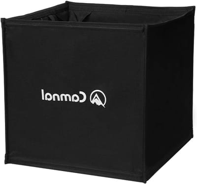 Opvouwbare Touwzak - Klimtouw Opberger - Touw Organisatie - Ruimtebesparend Ontwerp - 15 Inch Kubus - Zwart