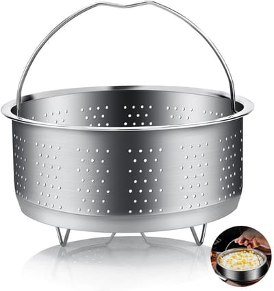 Stoommand voor snelkookpannen - 304 roestvrij staal - Voor het koken van groenten en voedsel - 20 cm