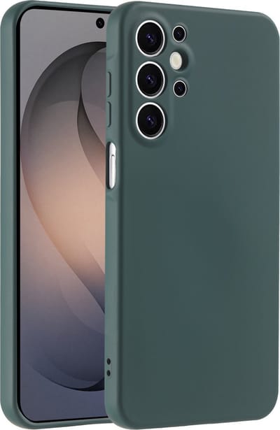 Hoesje geschikt voor Samsung Galaxy S26 Ultra hoesje zacht siliconen- Arara backcover - Pine Groen