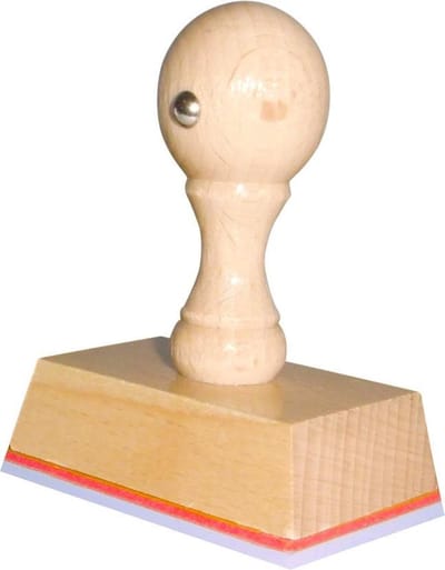 Handstempel 55x35 Mm - Stempels - Stempels volwassenen - Snelle Levering