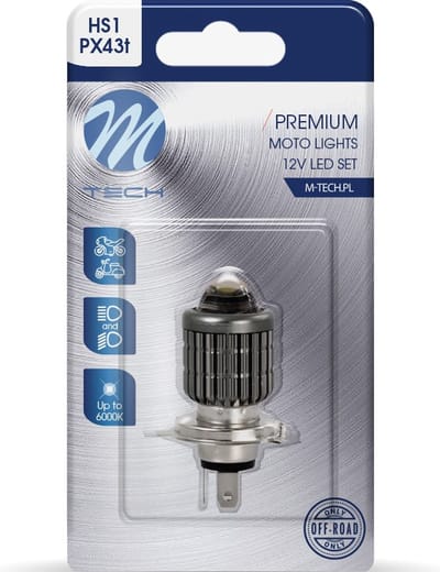 M-Tech LED - HS1 12V 2x 10W - Premium - Wit