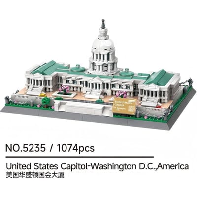 Hoge Kwaliteit U.S.A. Hoge Kwaliteit Architectuur Hoge Kwaliteit Bezienswaardigheden Hoge Kwaliteit Gebouw Hoge Kwaliteit Set - Iconische Hoge Kwaliteit Modellen with box