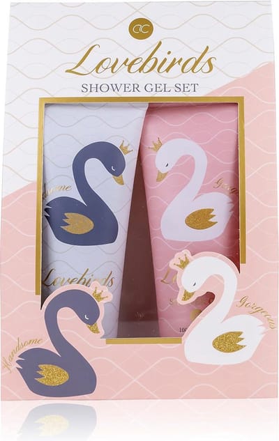 Romantisch Cadeauset vrouw - Romantisch bad cadeau - Love Birds - Rose & Musk - Geschenk pakket voor haar, mama, vriendin, moeder
