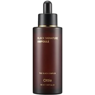 Ottie Black Signature Ampul voor het Gezicht met Slijm van de Slak 50ml
