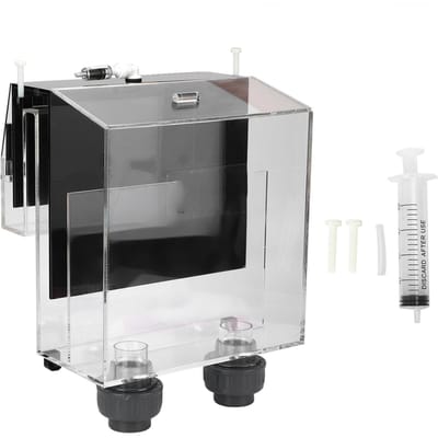 Siphon à démarrage automatique en acrylique de qualité supérieure à suspendre sur une boîte de débordement pour aquarium