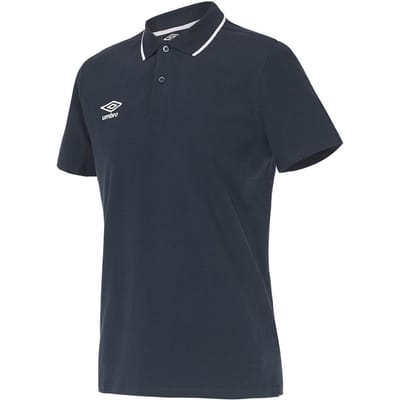 Umbro Korte Mouw Poloshirt Navy Blauw Heren Pique 65703U Y70