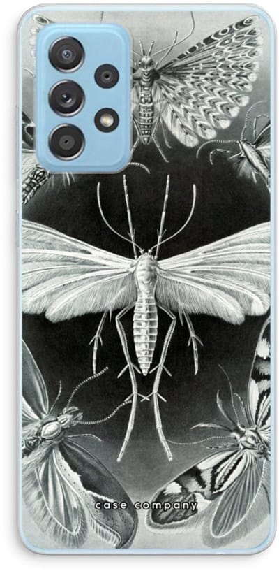 Case Company® - Hoesje geschikt voor Samsung Galaxy A73 hoesje - Haeckel Tineida - Soft Cover Telefoonhoesje - Bescherming aan alle Kanten en Schermrand