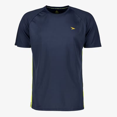Dutchy heren voetbal T-shirt blauw - Maat S