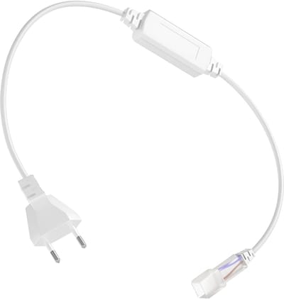Neon LED Strip Voedingsconnector met Stekker - Brinton Neo - 8A