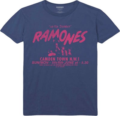 Ramones - Roundhouse Heren T-shirt - M - Blauw