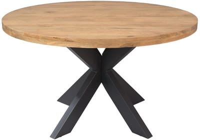 Starfurn - Eettafel Ron - Bruin - 140x140x76 cm