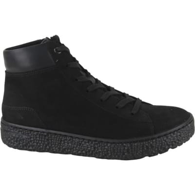 Hartjes Nub Mid Sneaker Sneakers - Suède - Dames - Zwart - Maat 41