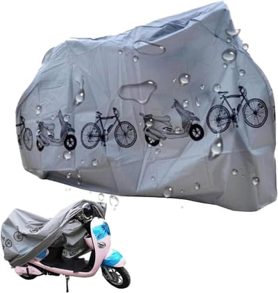 Waterdichte Fietshoes voor Buiten, Bescherming voor Fiets, Mountainbike en Racefiets, Grijs