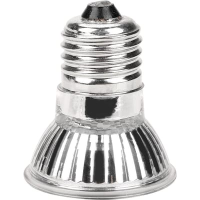 1 stuks UVA UVB Reptielen Verwarmingslamp Slang Huisdier Infrarood Straal Zonlicht Lamp(25W) wit