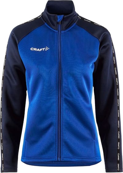 Craft Squad 2.0 Top Full Zip Dames - Royal | Maat: XXL