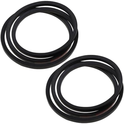 Dailygoods - Dailygoody - A-type transportband - rubberen aandrijfriem - 13 x 1473 mm - V-snaar voor aandrijving - geschikt voor Hecht 5060 - 2 stuks