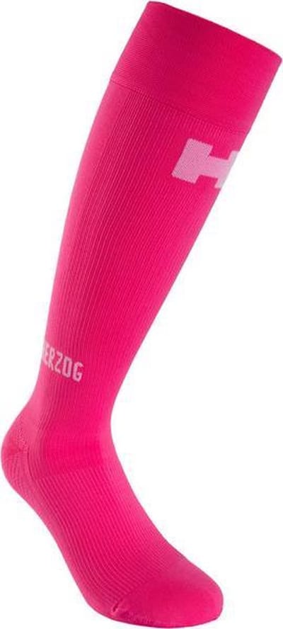 Herzog PRO Compressiekousen Roze - Maat 2-Long – Beenlengte: 39.1-46 cm – Schoenmaat: 36-39
