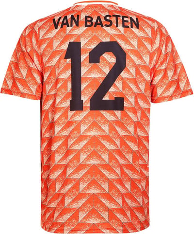 EK 88 Voetbalshirt van Basten - Nederlands Elftal - Oranje shirt - Nederlands Elftal Shirt - WK 2026 - Voetbalshirts Kinderen - Jongens en Meisjes - Sportshirts - Volwassenen - Heren en Dames - Maat 128