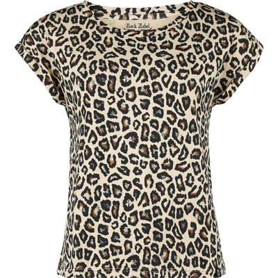 Rock Rebel by EMP - Rock T-shirt - Top met luipaardprint - S tot XXL - voor Vrouwen - luipaard
