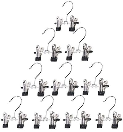 10 Stuks Ruimtebesparende Bandenhangers met Dubbele Verstelbare Clips