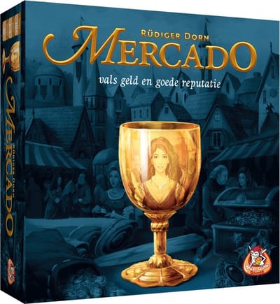 White Goblin Games Mercado - Strategisch bordspel voor 2-4 spelers - 10+ jaar
