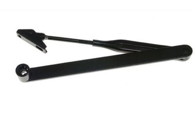 DORMA VLAKKE SCHAARARM ZWART RAL 9005 DEURDRANGER TS73V / 83