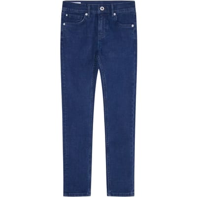 Pepe Jeans Pb202133 Skinny Spijkerbroek Blauw 14 Years Jongen