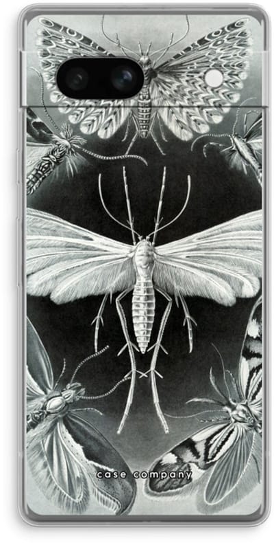 Case Company® - Hoesje geschikt voor Google Pixel 7A hoesje - Haeckel Tineida - Soft Cover Telefoonhoesje - Bescherming aan alle Kanten en Schermrand