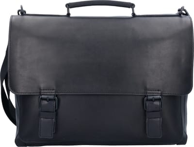 Jost Futura aktetas leer 38 cm Laptopvak - 37cm (15 duim) - black
