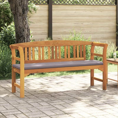 vidaXL - Rozenbank - Natuurlijk - 157 - x - 46 - x - 82,5 - cm - Massief - Acacia - Hout