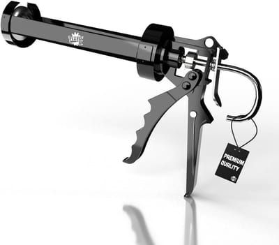 Kitpistool - Lijmpistool - Kit aanbrengen - 18:1 Overbrenging - 310 ml - Grijs