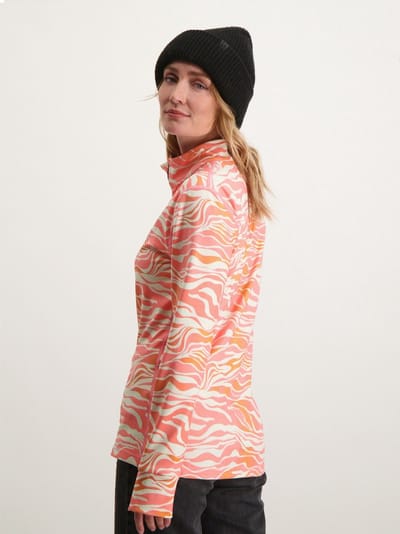 Poederbaas Animal Pully Women - Zebra Pink