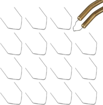 Reparatielassen Nietjes - Kunststof Lassen - Auto Onderdelen Repareren - Roestvrij Staal - 100 stuks - Zilver