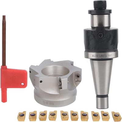 Freeshouder Set - Spantanghouder Freesbits - Metaalbewerking Frezen - Hoge Precisie Stijfheid - NT30-FMB27 BAP400R - Zilver