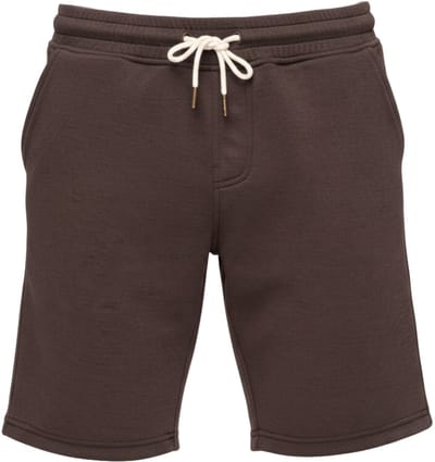 OMBRE Korte broek - Regular Fit - Effen - Short Bruin S