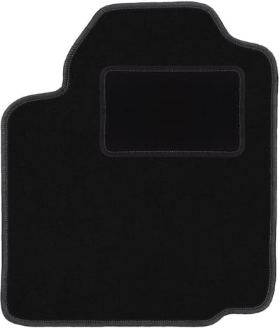 Bestuurdersmat zwart voor: Ford Fiesta MK5 hatchback (1999-2002)
