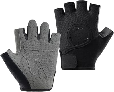 Fitnesshandschoenen - Trainingshandschoenen - Gewichtheffen Klimmen - Ademende Gelvulling - Unisex - Zwart