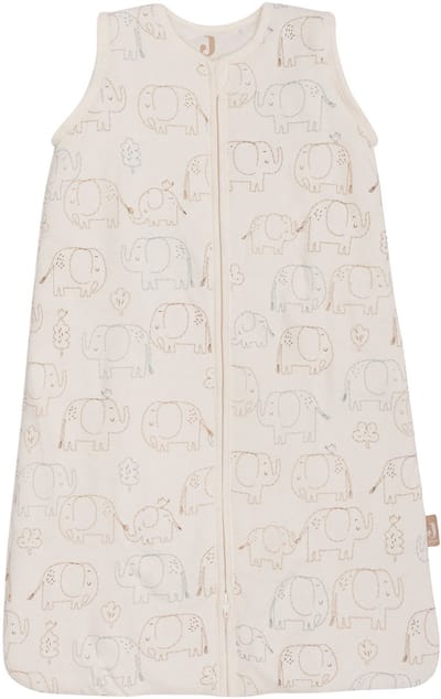 Jollein Slaapzak Baby Met Afristbare Mouw 70cm - Elephant Tales