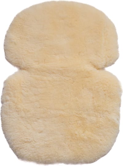 WOOOL Schapenvacht 2-In-1 Kinderwagen Buggy - SNUGGY (Medicinaal) - Inleg & Opleg - 100% Echte Schapenvacht - Kort Geschoren Wol - Veilig, ECO & Duurzaam